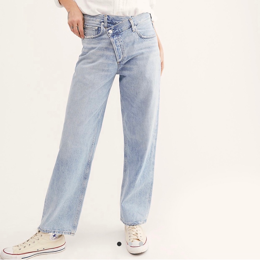 AGOLDE Criss Cross Jeans